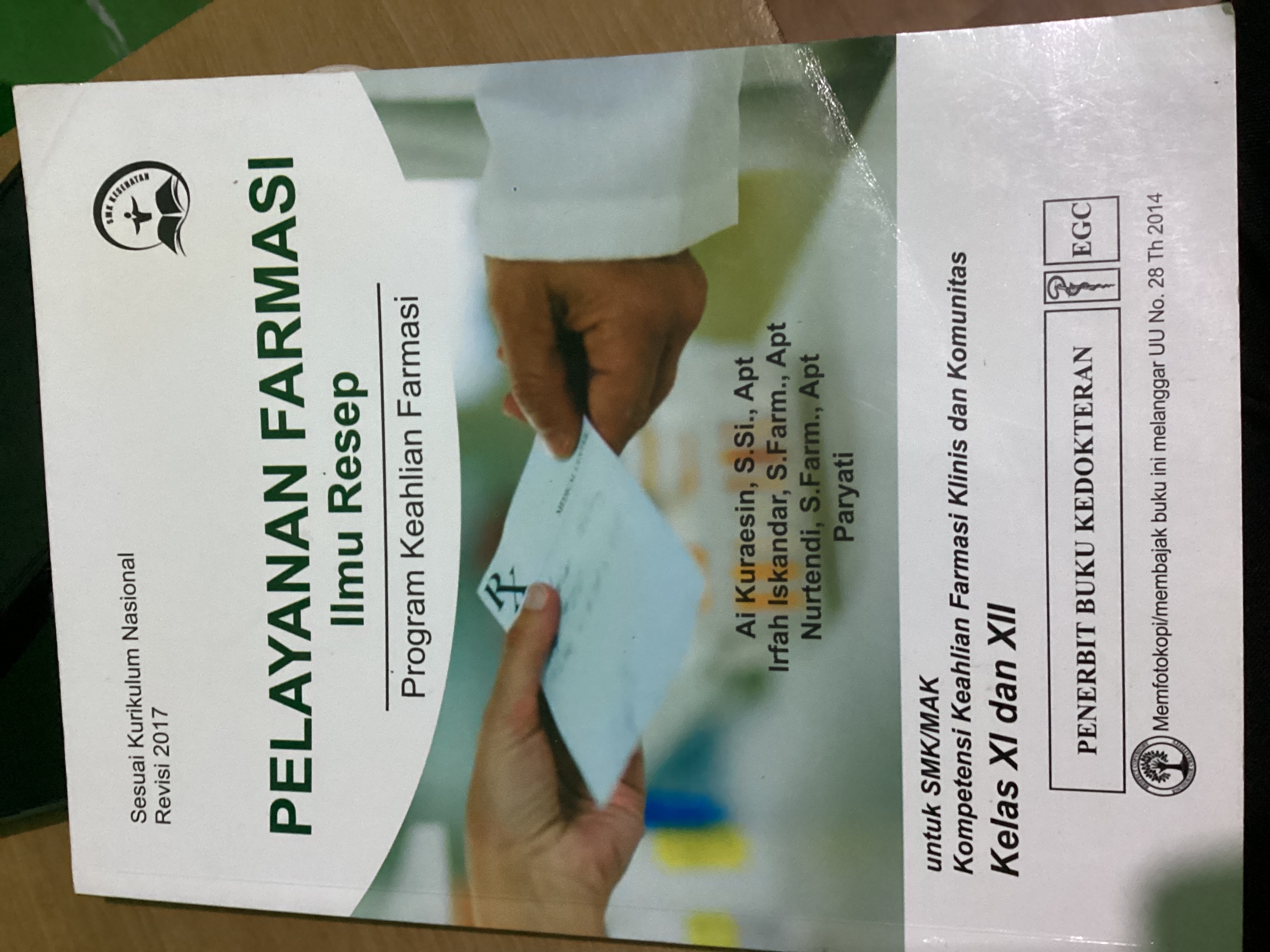 Pelayanan farmasi ilmu resep XII